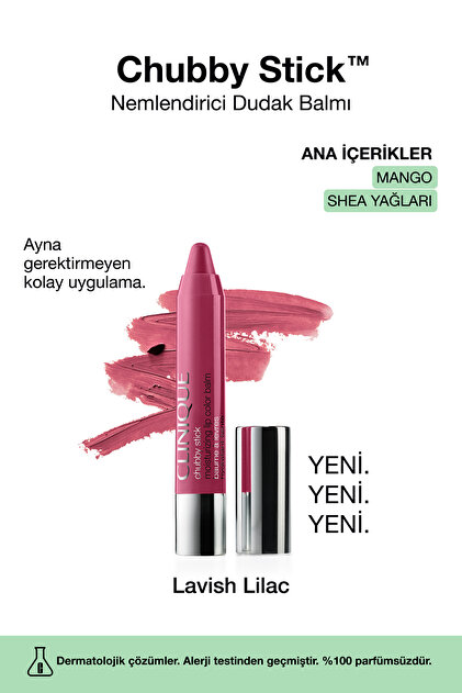 Clinique Chubby Stick™ Nemlendirici Dudak Balmı - Renk: Bursting
