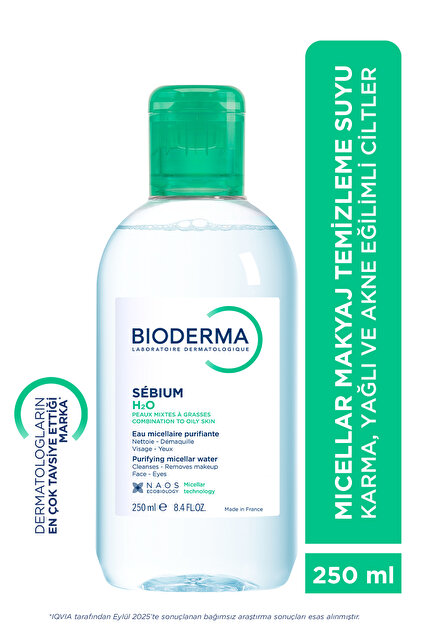 Bioderma Sensibio H2O 500ml 9本 Bioderma Sensibio H2O 500 ml Yüz ve Makyaj Temizleme Suyu Fiyatı