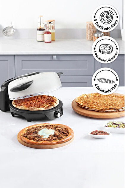 Karaca Gastro 10 in 1 Pizza Lahmacun ve Tandır Ekmeği Makinesi