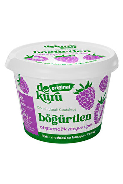 dokuru Çilek Kuru Meyve Cipsi - Dondurularak Kurutulmuş Freeze