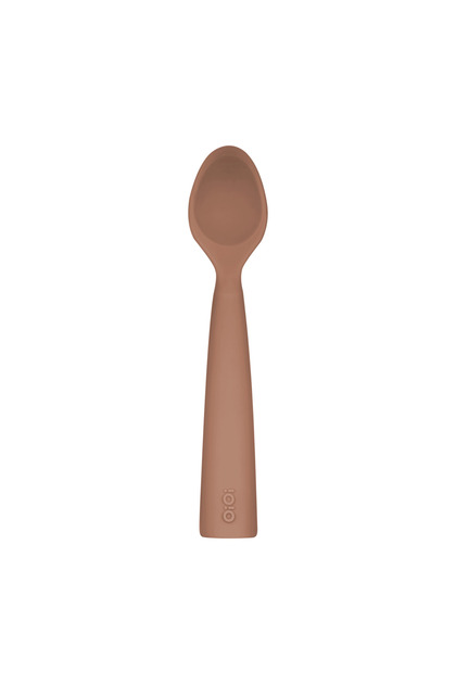 Silicone Food Spoon Nam Nam - Woody Brown