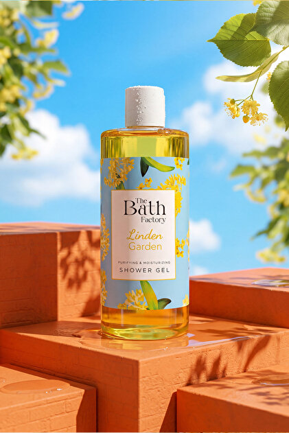 THE BATH FACTORY Nemlendirici ve Besleyici Linden Garden Duş Jeli