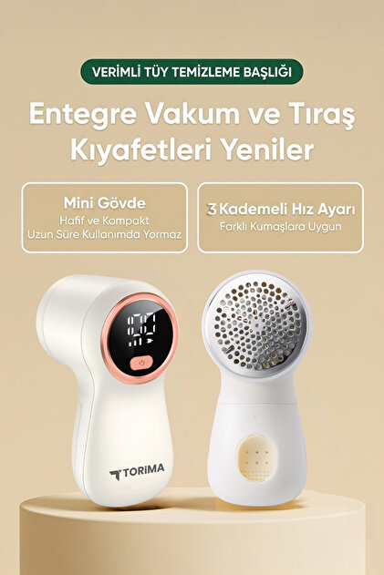「tomiotohaiさま専用」2/4 Torima Dijital Ekranlı M118 Exstra Bıçaklı Şarjlı Tüy Temizleme ve