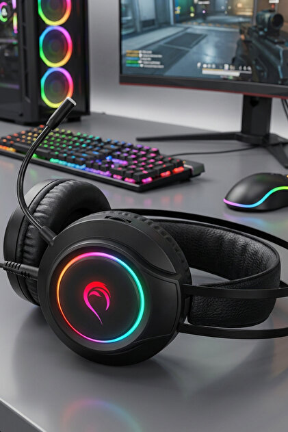 Rampage Rm-k45 Orbit-s Rgb 7.1 Usb Mikrofonlu Gaming Oyuncu