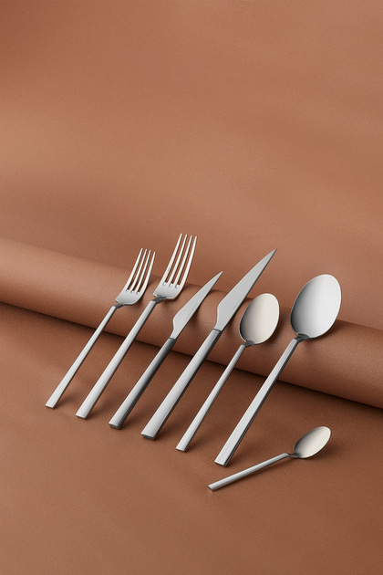 Halley 316 84 Piece Premium Fork Spoon Knife Set for 12 Persons Boxed