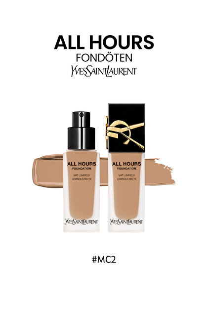 Yves Saint Laurent All Hours Tüm Gün Süren Işıltılı Mat Bitişli