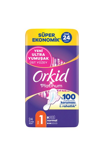 Platinum Normal (Boy 1) 24 Adet Süper Ekonomik Hijyenik Ped