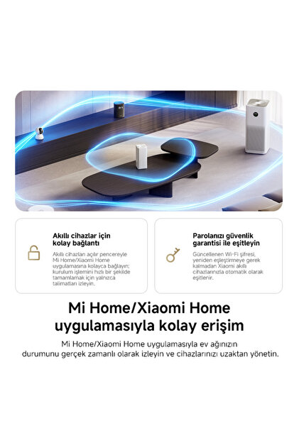 Xiaomi Mesh System AX3000 NE (2'li Paket) Wi-Fi 6 Gigabit Tüm Ev