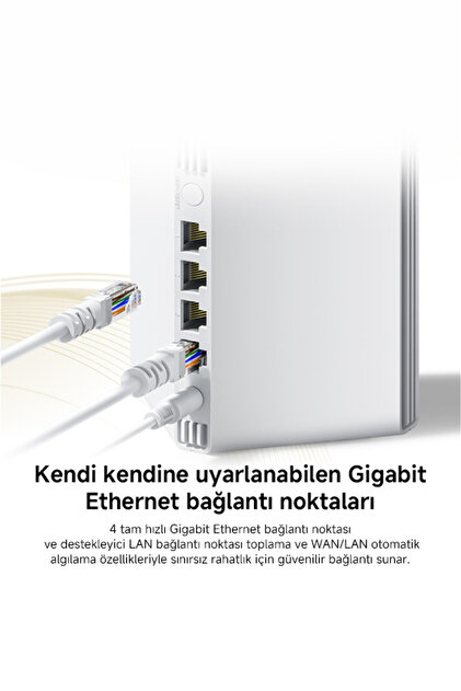 Xiaomi Mesh System AX3000 NE (2'li Paket) Wi-Fi 6 Gigabit Tüm Ev