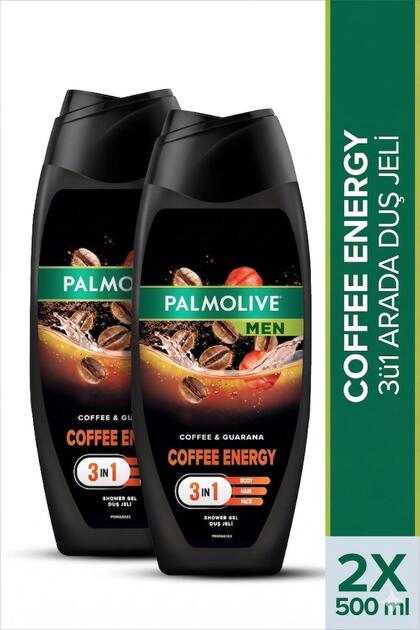 Men Coffee 500 ml Erkek Duş Jeli x2 Adet Vücut Şampuanı Banyo Jeli Vücut Bakımı Duş Bakım Jeli