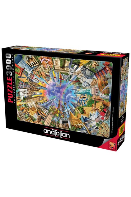 3000 Piece Jigsaw Puzzle - World Monuments 4916