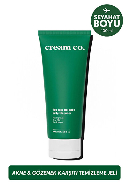 Cream Co. Sivilce & Akne & Siyah Nokta Karşıtı Yüz Temizleme Jeli