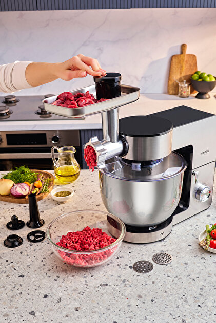 Karaca Multichef Ultra Inox Kıyma Çekme/Sucuk-Sosis/İçli Köfte Ap