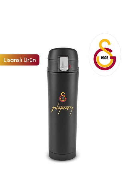 x Galatasaray Lisanslı Çelik Sızdırmaz Termos Kutulu 450 ml