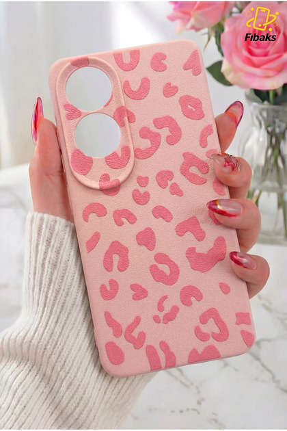 Oppo A60 Case Pink Leopard Stylish Design Premium Slim Soft Silicone