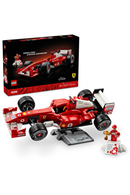 LEGO Icons Ferrari F2004 ve Michael Schumacher 11375 - Yetişkinler