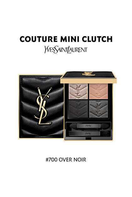 Yves Saint Laurent Couture Mini Clutch Göz Farı 700 - Over Noir