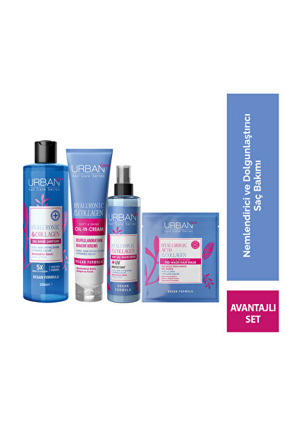 Urban Care Hyaluronik Asit & Kolajen Kuru ve Cansız Saçlara Özel