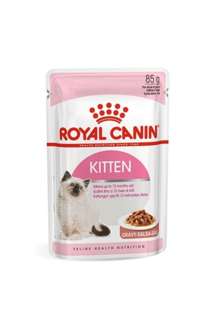 Pouch Kitten Canned Kitten in Sauce 85Gr