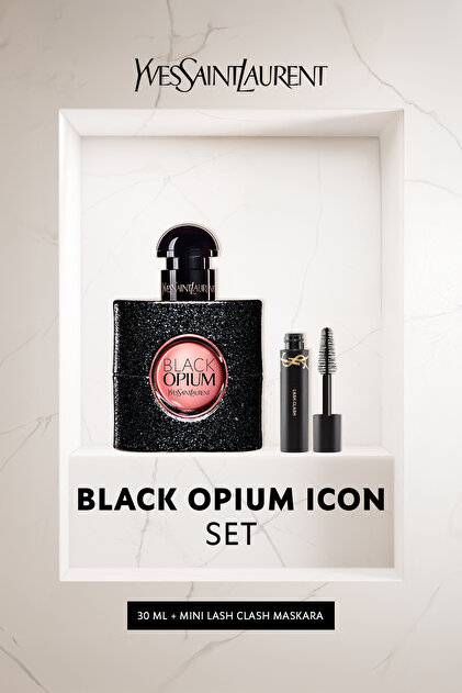 Yves Saint Laurent Black Opium EDP 30 ml & Mini Lash Clash Parfüm