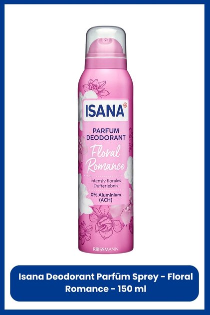 Parfüm Deodorant Floral Romance Yasemin 150 ml