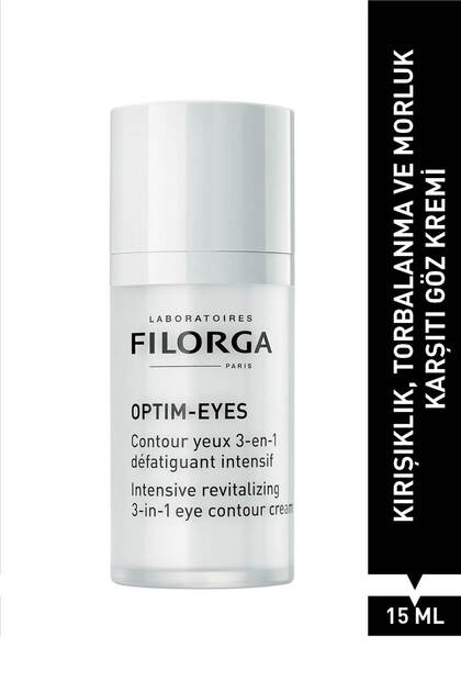 OPTIM-EYES İnce Çizgiler Göz Altı Torbaları ve Koyu Halkalara Karşı Göz Kremi 15ml