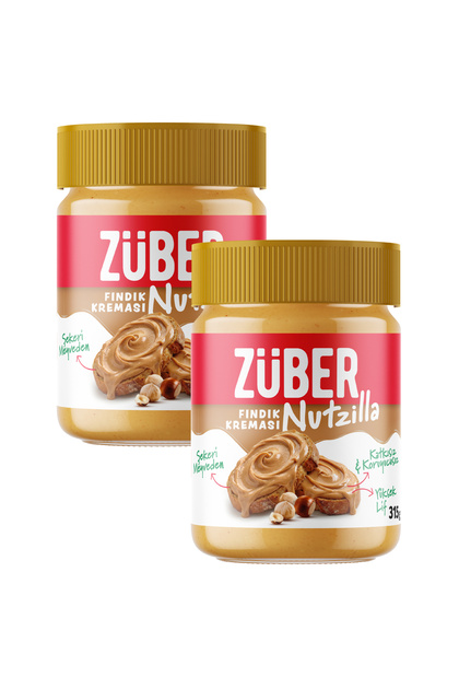 Nutzilla Fındık Kreması 315g x 2 Adet (Yeni)