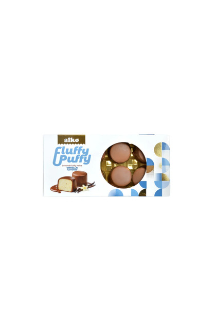 Fluffy Puffy Coated Pişmaniye Plain 130 Gr