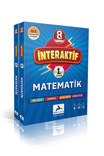Paraf Yayınları 2025-2026 8. Sınıf Matematik İnteraktif Konu