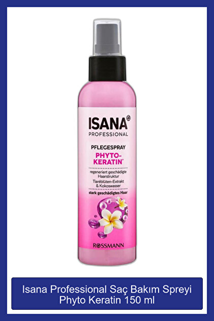 ダイアナ　ESPLIT EXTRA CARE ESSENCE 50g　2個 Isana Professional Professional Saç Bakım Spreyi Phyto Keratin 150