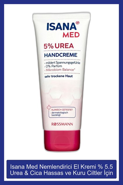Med Nemlendirici El Kremi % 5.5 Urea & Cica Hassas ve Kuru Ciltler İçin 100 ml