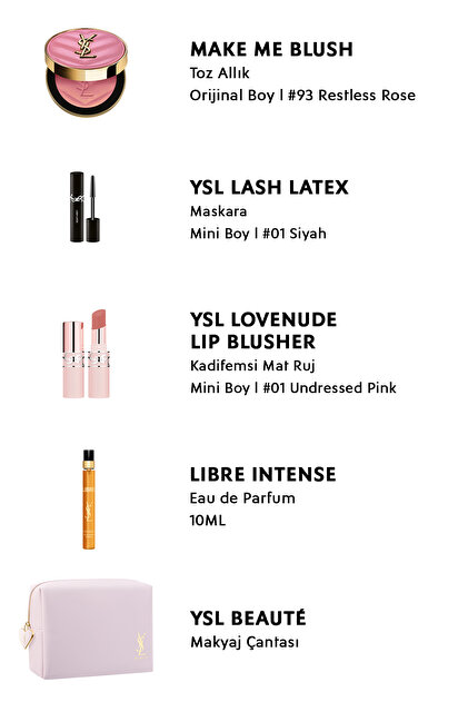 Yves Saint Laurent YSL Anneler Günü Favorileri Seti - Make Me