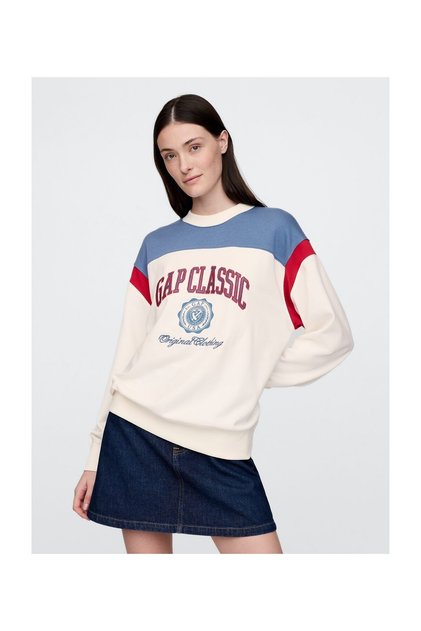 Sweatshirt DAMEN S-Größe NEU OFF WHITE Farbe 77% Baumwolle 23% Polyester