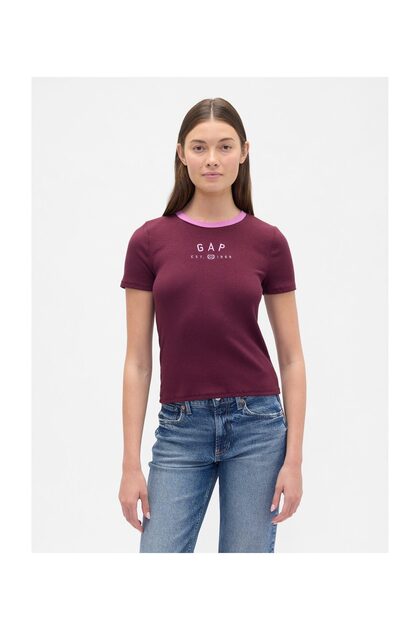 Tricou de damă, mărimea XL, culoare roșu toscan, Tbd
