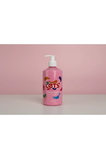 Akrilik Boya Pembe 500 ml
