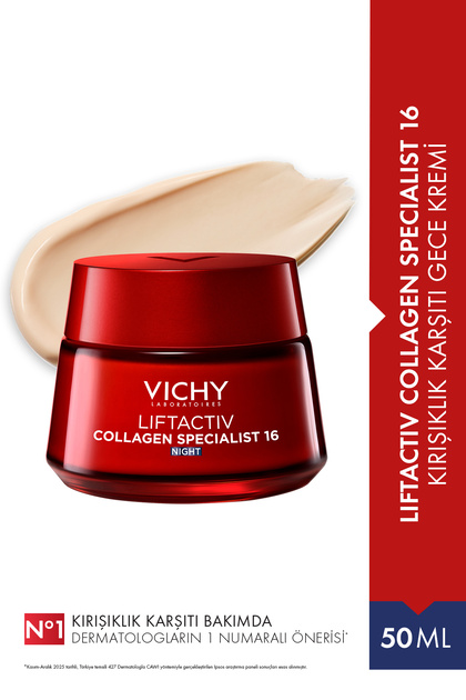 Vichy Liftactiv Collagen Specialist Night Yaşlanma Karşıtı Gece