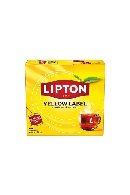 Yellow Label Bardak Poşet Çay 100'lü