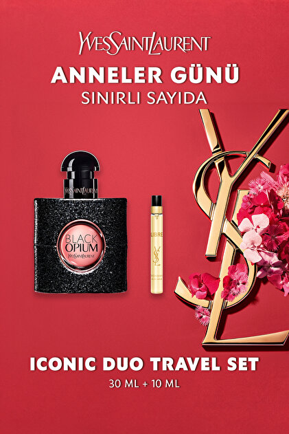Yves Saint Laurent Black Opium EDP 30 ml & Libre EDP 10 ml Kadın