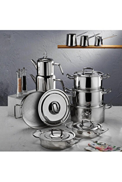 SALE‼️  22枚セット Aryıldız Flamingo Prestige Ideal Set 22 Parça Tencere Düdüklü
