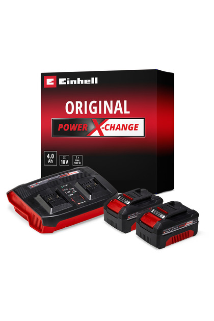 Orijinal Başlangıç Seti 2x 4,0 Ah Akü ve 3A Twincharger PXC 4512112 |   2 akü + 3 A ikili şarj cihazı