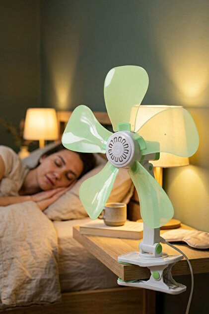 Kiwi KFAN-7611 Klipsli Fan - Masa Üstü Vantilatör | 32 cm & 180