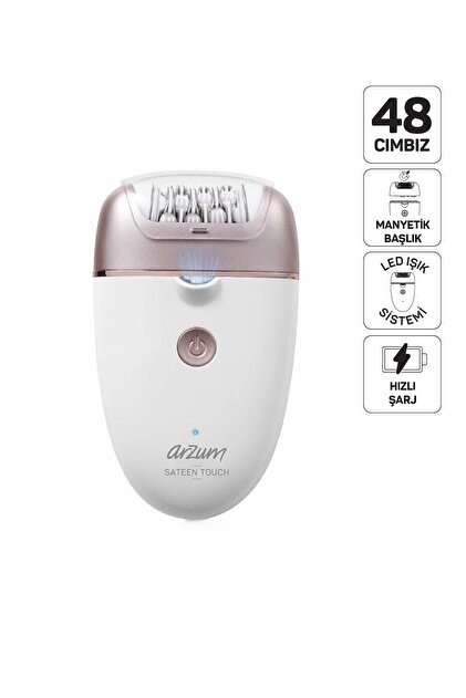 AIRI様 Arzum AR5175 Sateen Touch Şarjlı Epilasyon Seti - Fiyatı, Yorumları