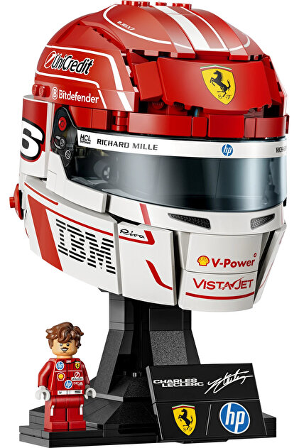 LEGO ® Editions Scuderia Ferrari HP Charles Leclerc Kaskı 43014