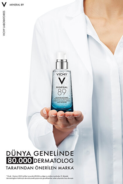 美容液 vicky.h Vichy Mineral 89 Serum 50 ml Nemlendirici Hyalüronik Asit İçeren
