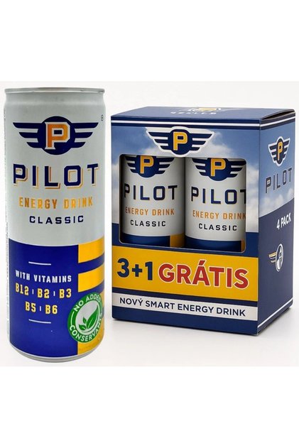 – Classic - Pack of 4 (4x250ml) - With B-Vitamins (B2, B3, B5, B6, B12)