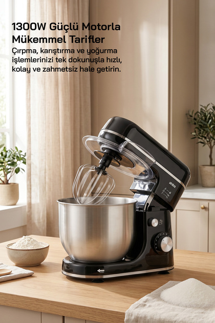 Sinbo SMX-2769 Stand Mikser 1300W 6Lt - Fiyatı, Yorumları