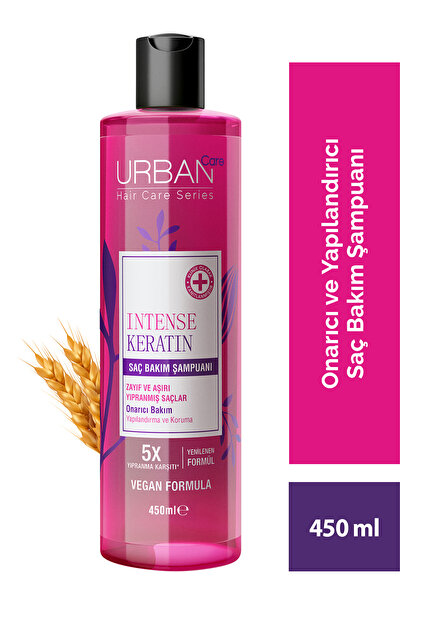 Urban Care Intense Keratin Yoğun Hasar Onarıcı Saç Bakım Şampuanı