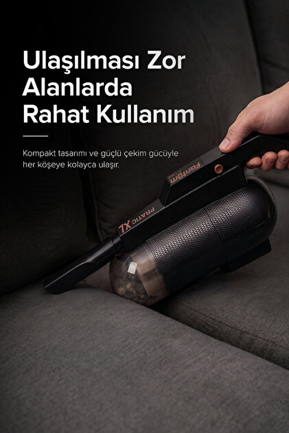 Fantom Pratik XL P1300 Dikey Süpürge Torbasız Kuru Elektrikli
