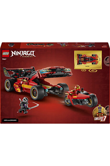 LEGO ® NINJAGO® X-1 Ninja Turbo Otomobili 15. Yıl Dönümü 71867