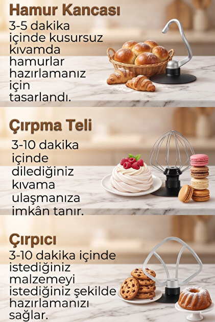 Yui Easy Chef Stand Mikseri 1200w Beyaz Fiyatı, Yorumları - Trendyol